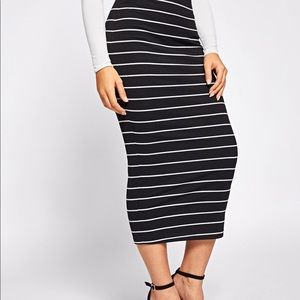 Black and White Skirt
